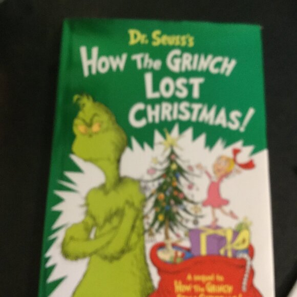 Christmas book How the Grinch Lost Christmas amazing like new condition - Picture 1 of 3